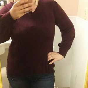 Maroon Sweater
